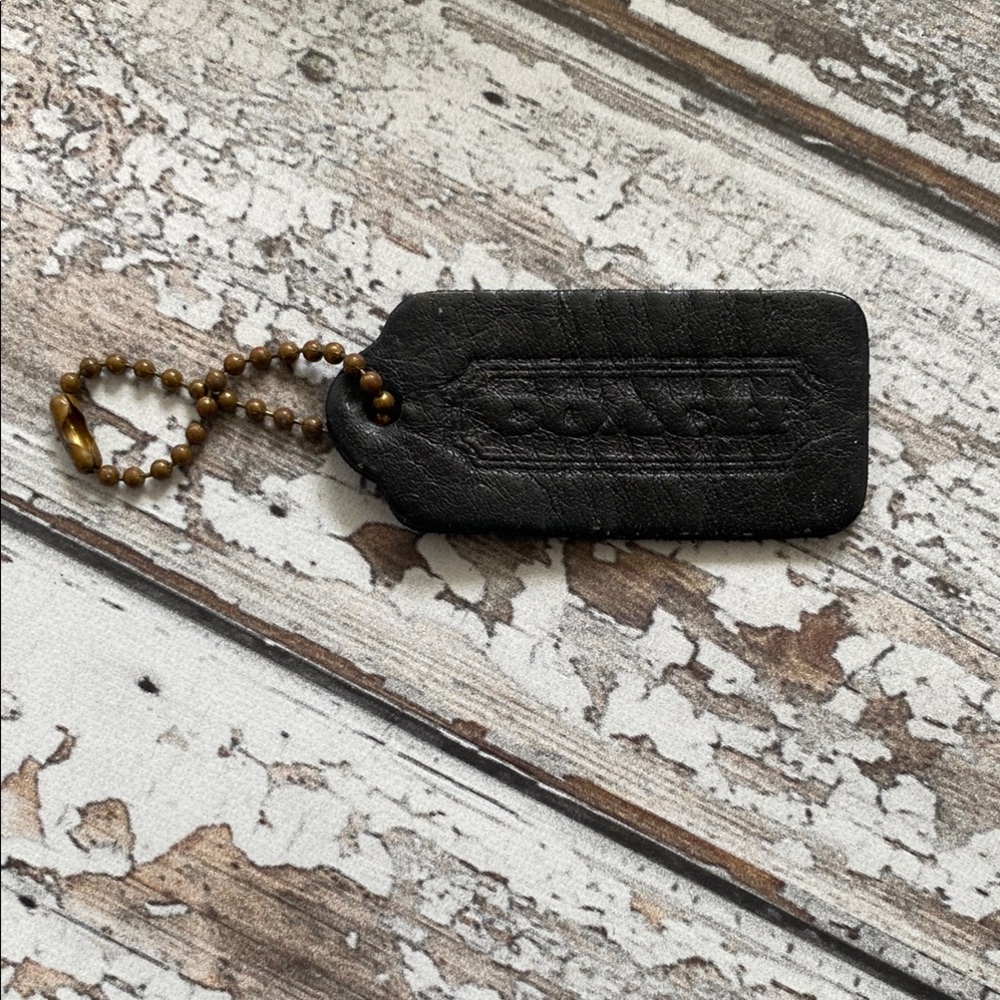 Vintage coach tag